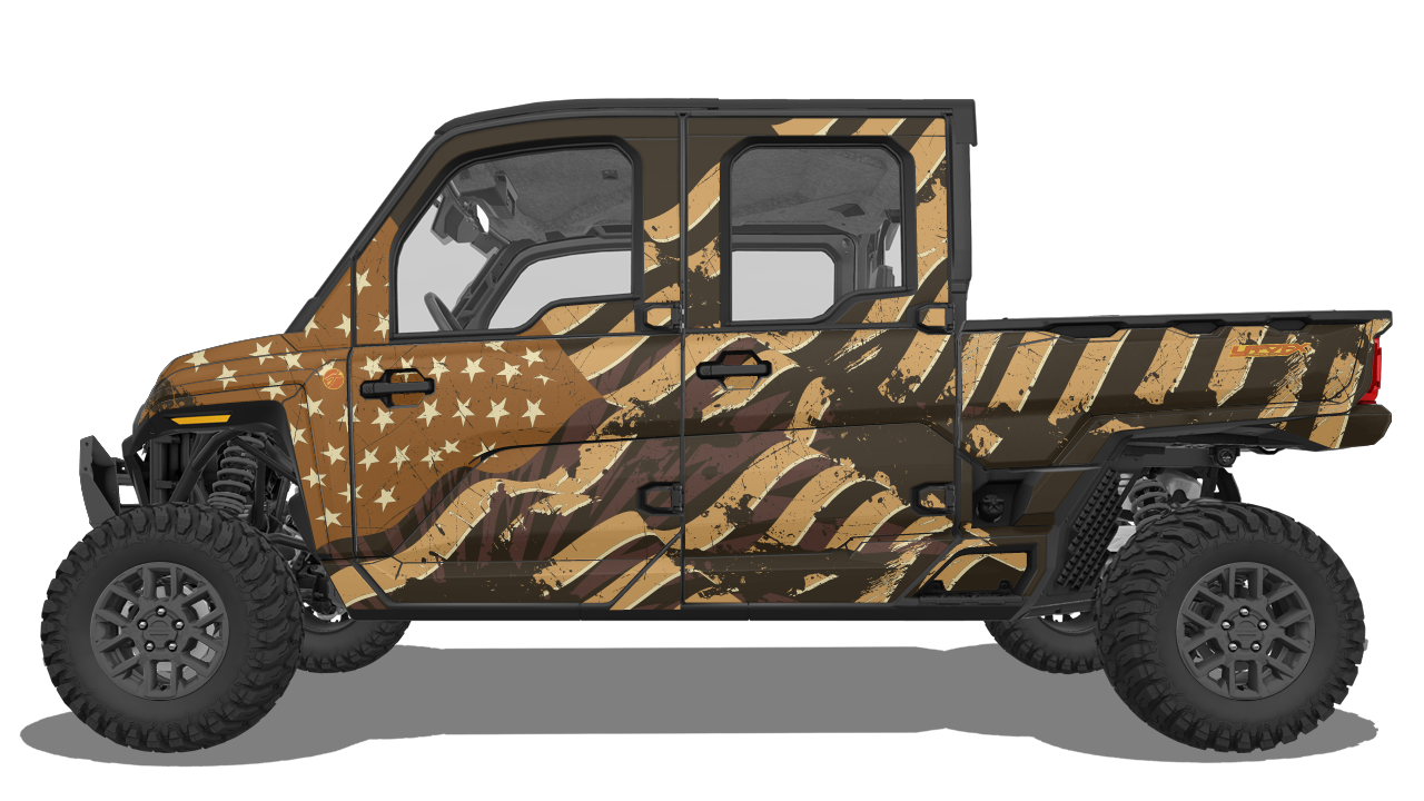 American Flag - Ranger XD 1500 Crew 4-Door [2024+]